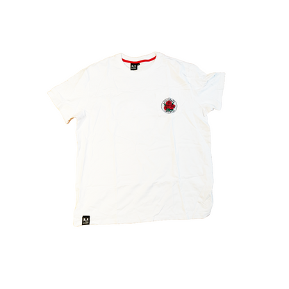 ROSE BADGE T SHIRT (WHITE)